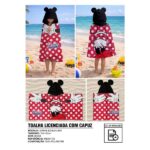 TOALHA PONCHO MINNIE 70X140CM