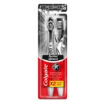 BRUSH D.COLGATE MAXWHI. CHARC.PK2