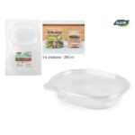 CONTAINER PL.OVAL 250ML CJ6 377577
