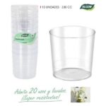 GLASS MOJITO PLA.33CL CJ10 6607