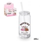 GLASS VID+PALHA MILK.60CL 15067