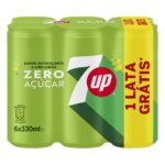 SOFTDRINK 7UP ZERO LT 33CL L6P5 SDR
