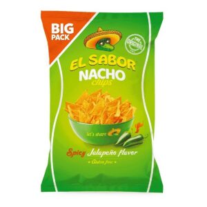 NACHOS EL SABOR JALAPENO 180G