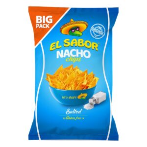 NACHOS EL SABOR C/SAL 180G