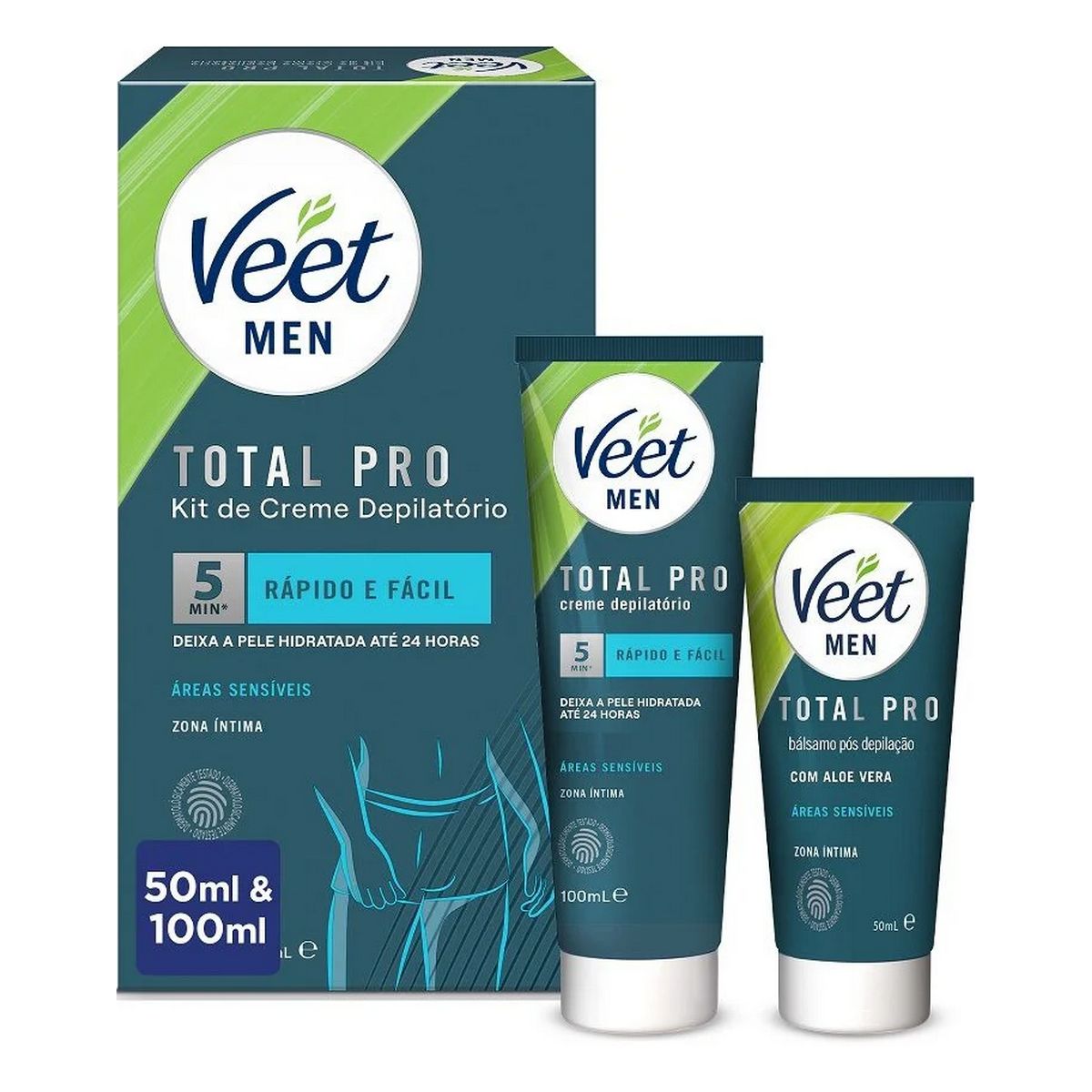 CREAM DEP.VEET MEN INTIMA 100+50M CREAM DEP.VEET MEN INTIMA 100+50M