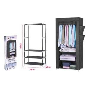 WARDROBE ROUPA 75X45X160 65525