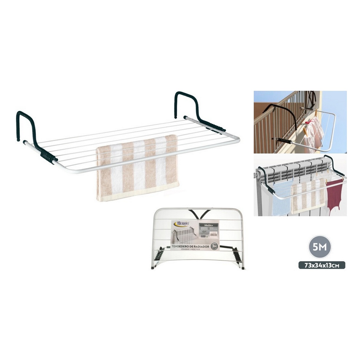 DRYING RACK RADIADOR MET.3M 66769 DRYING RACK RADIADOR MET.3M 66769