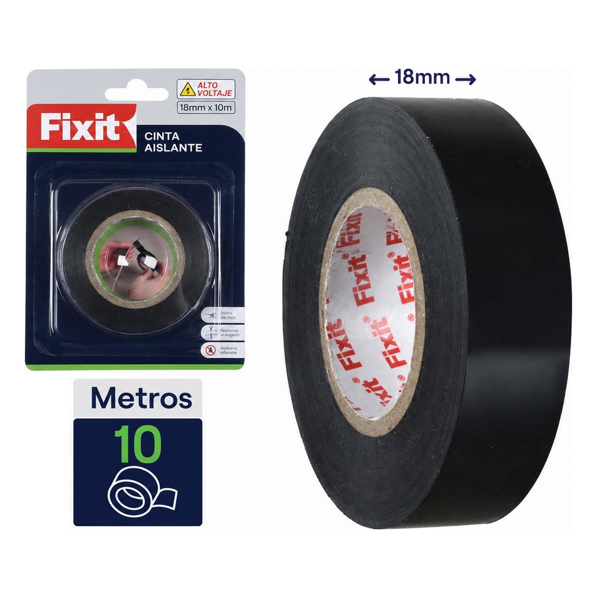 TAPE ISOL.PRET.FIXIT 10M 80137 TAPE ISOL.PRET.FIXIT 10M 80137