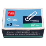 CLIPS PLUS OFF.N2 32MM CX100