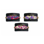 HAIR BARRETTE METAL/TECIDO DS-1034