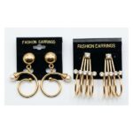 EARRINGS DOUR.C/PEDRA BR.RE665